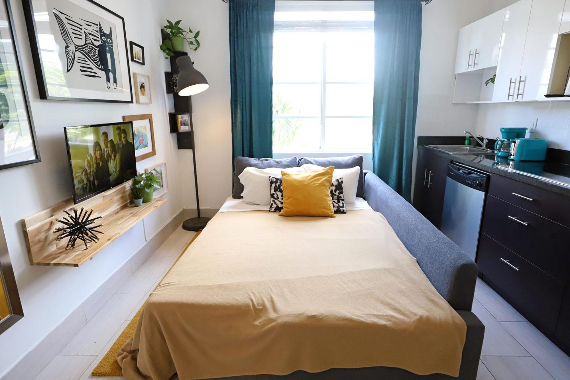2 Bedroom Apartment 3 Minute Walk To South Beach & Ocean Drive Miami Beach Eksteriør bilde